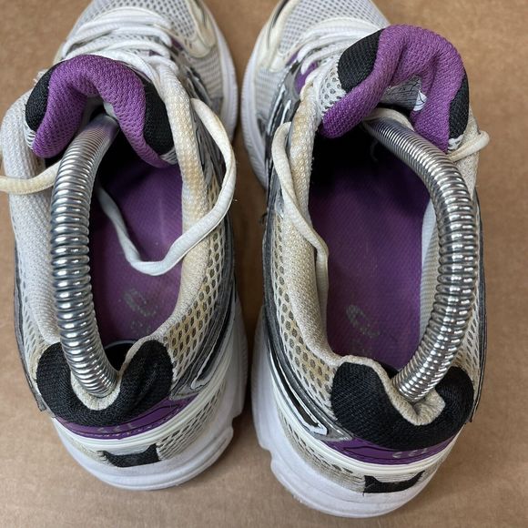 Asics Womens Gel Contend T2N8N White Running Shoes Sneakers Size 7.5 - Picture 7 of 10